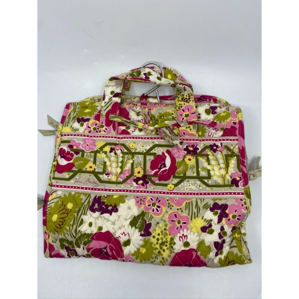 Vera Bradley Red Green Yellow Signature Hand Bag - Picture 2 of 10